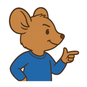 Mouse pointing right